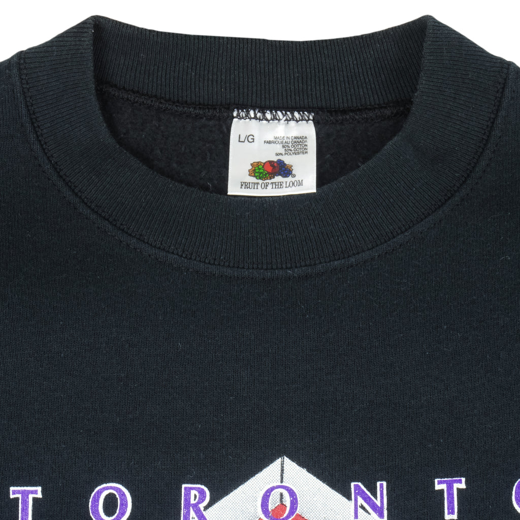 NBA - Toronto Raptors Crew Neck Sweatshirt 1994 Large Vintage Retro Basketball