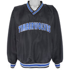 Puma - Minnesota Timberwolves Pullover Windbreaker Medium Vintage Retro Basketball