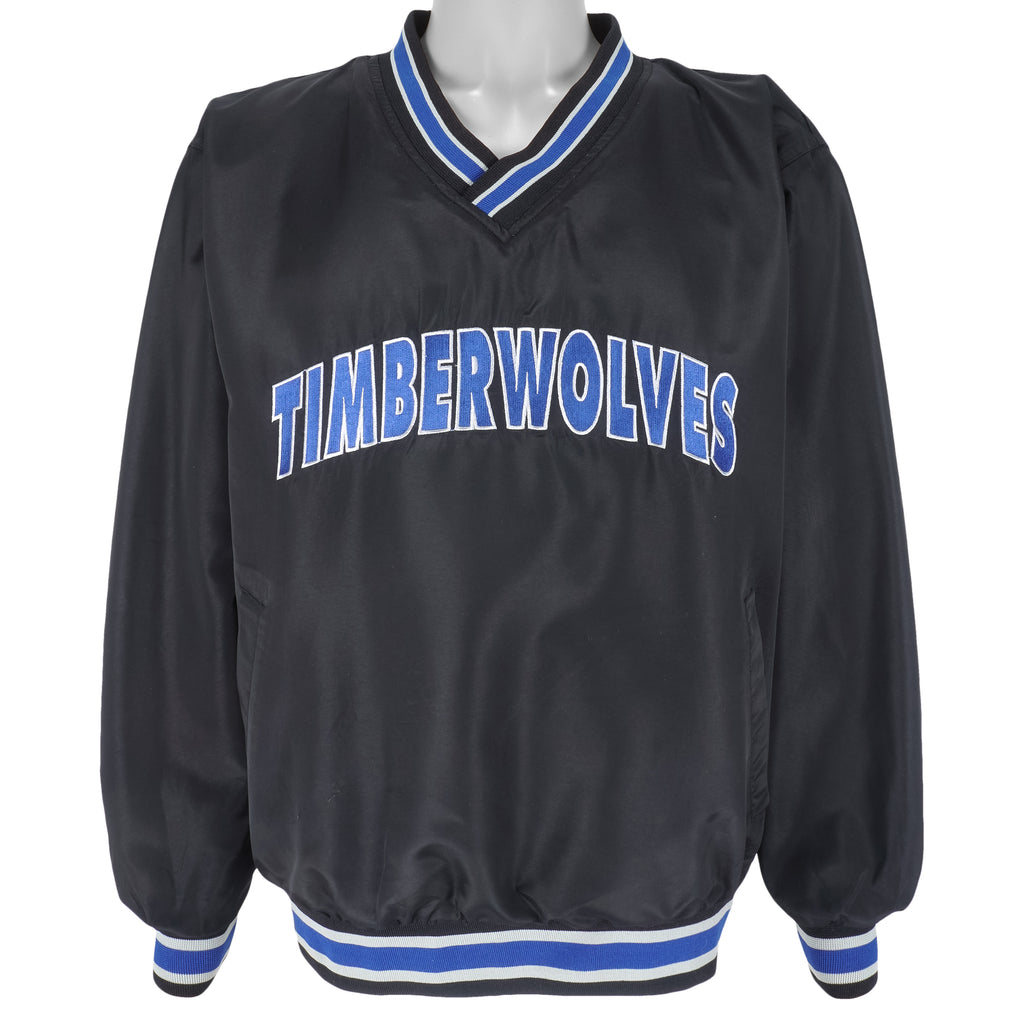 Puma - Minnesota Timberwolves Pullover Windbreaker Medium Vintage Retro Basketball