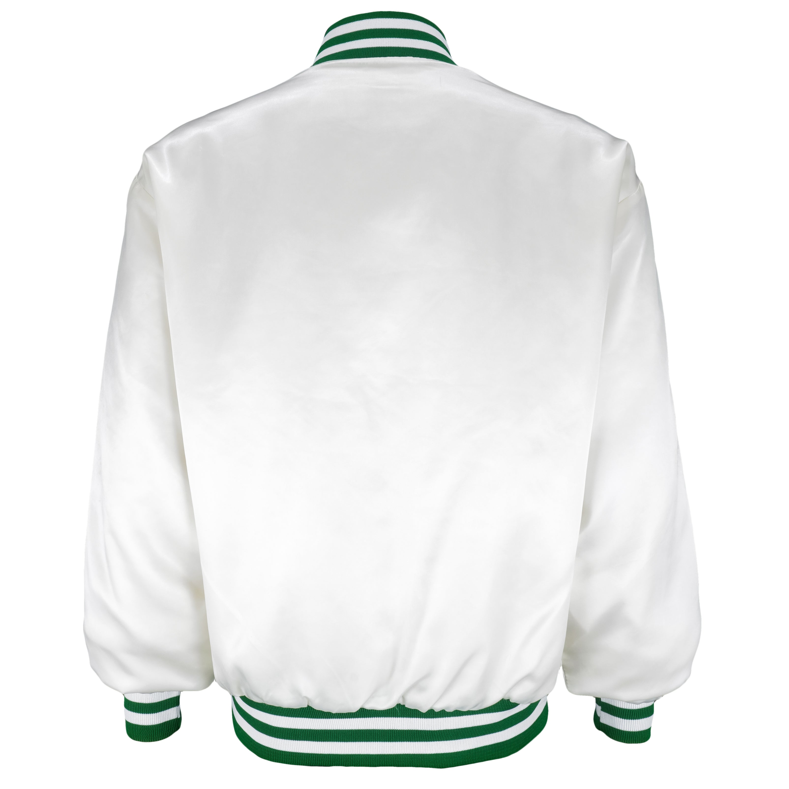 Vintage NBA (Swingster) - Boston Celtics Button-Up Satin Jacket 1980s X-Large