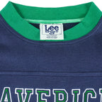 NBA (Lee) - Dallas Mavericks Embroidered Sweatshirt 1990s X-Large Vintage Retro