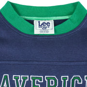 NBA (Lee) - Dallas Mavericks Embroidered Sweatshirt 1990s X-Large Vintage Retro