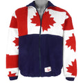Vintage - Canada Flag Fleece Sweatshirt 1980s Small