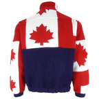 Vintage - Canada Flag Fleece Sweatshirt 1980s Small
