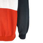 Reebok - Red & White Big Spell-Out Sweatshirt 1990s Large Vintage Retro