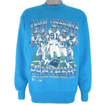 NFL (Pro Player) - Carolina Panthers Team Defense Crew Neck Sweatshirt 1993 Large Vintage Retro Football