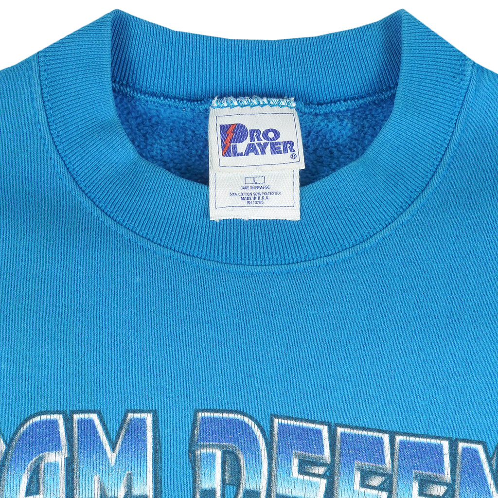 NFL (Pro Player) - Carolina Panthers Team Defense Crew Neck Sweatshirt 1993 Large Vintage Retro Football