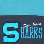 Vintage NHL (Nutmeg) - San Jose Sharks Embroidered Sweatshirt 1990s X-Large
