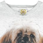 Vintage (JR) - Dogs Breed Havanese Shih Tzu Crew Neck Sweatshirt 1990s Large Vintage Retro
