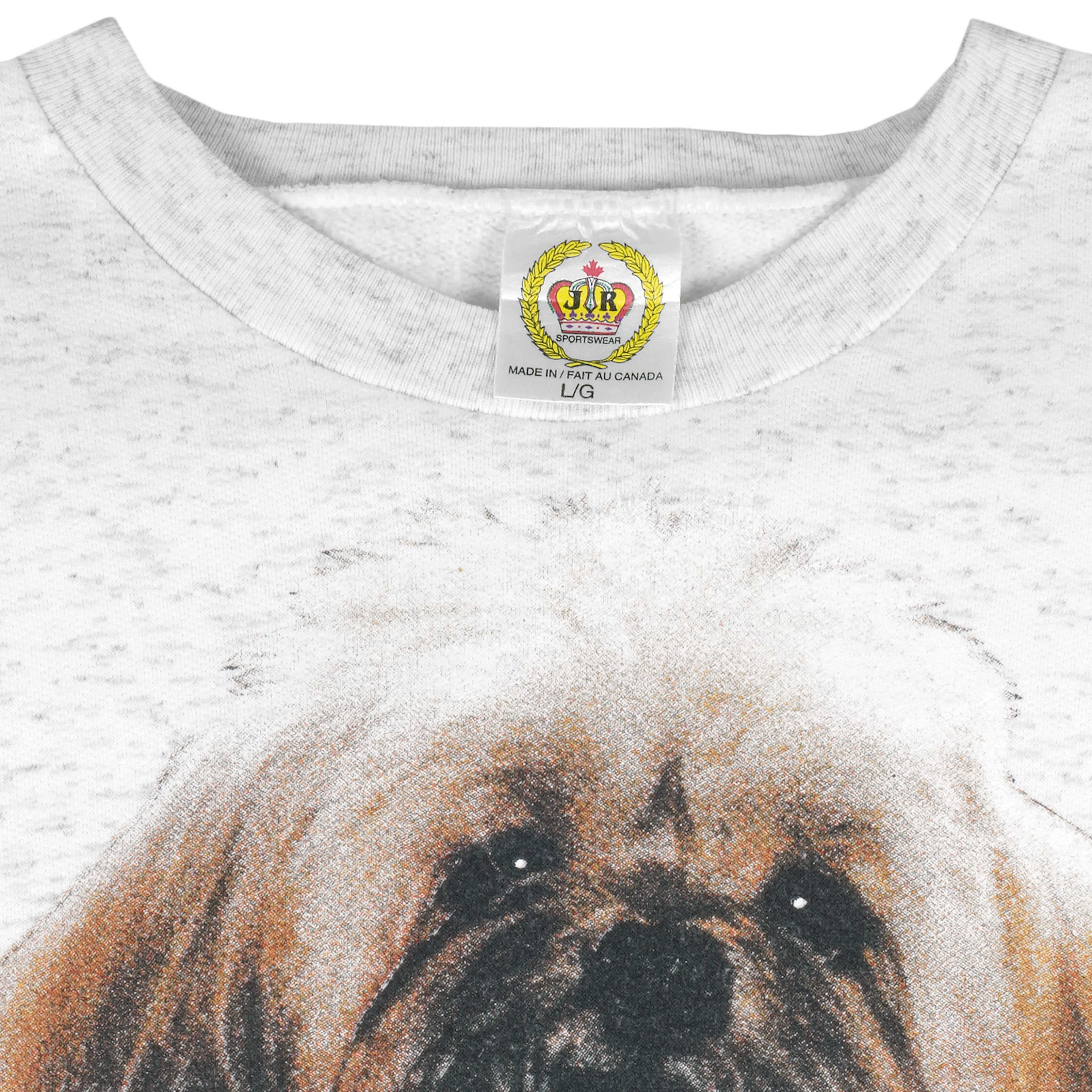 Vintage (JR) - Dogs Breed Havanese Shih Tzu Crew Neck Sweatshirt 1990s Large Vintage Retro