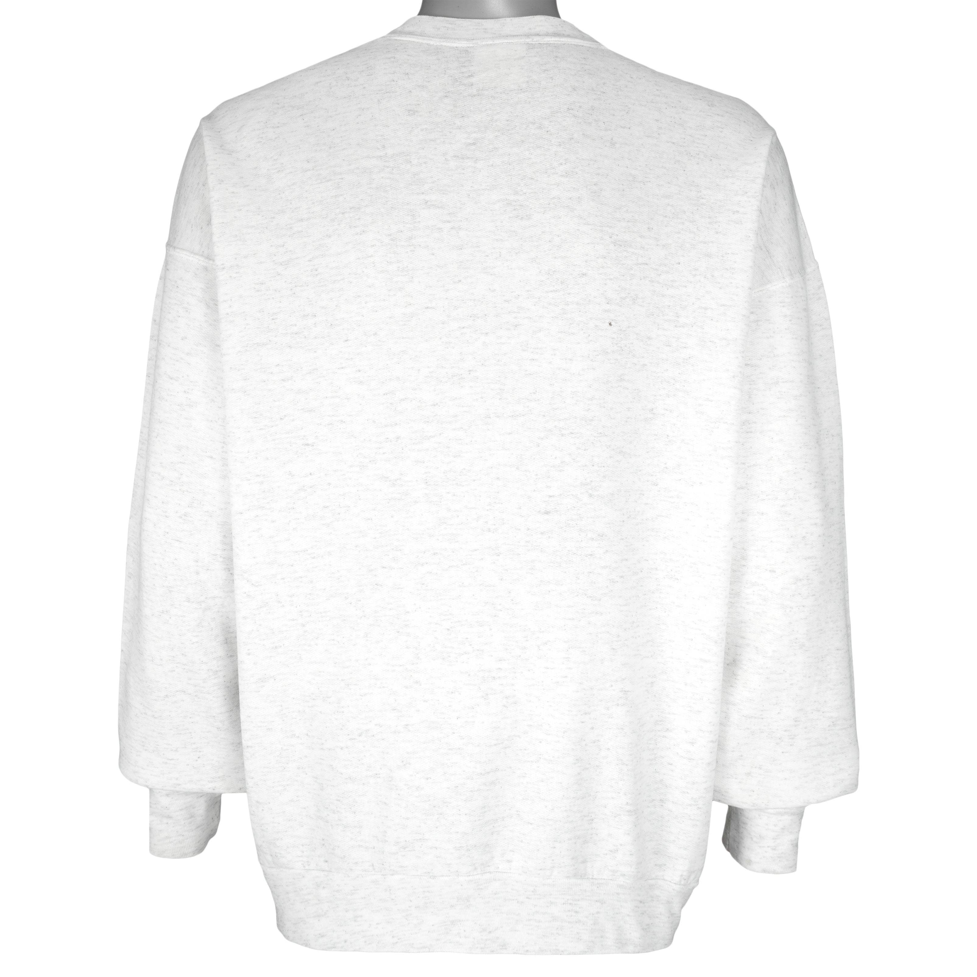 Vintage - That Big Eh? Fish By E.Bremner Crew Neck Sweatshirt 1993 X-Large Vintage Retro