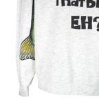 Vintage - That Big Eh? Fish By E.Bremner Crew Neck Sweatshirt 1993 X-Large Vintage Retro