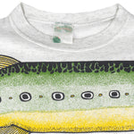 Vintage - That Big Eh? Fish By E.Bremner Crew Neck Sweatshirt 1993 X-Large Vintage Retro