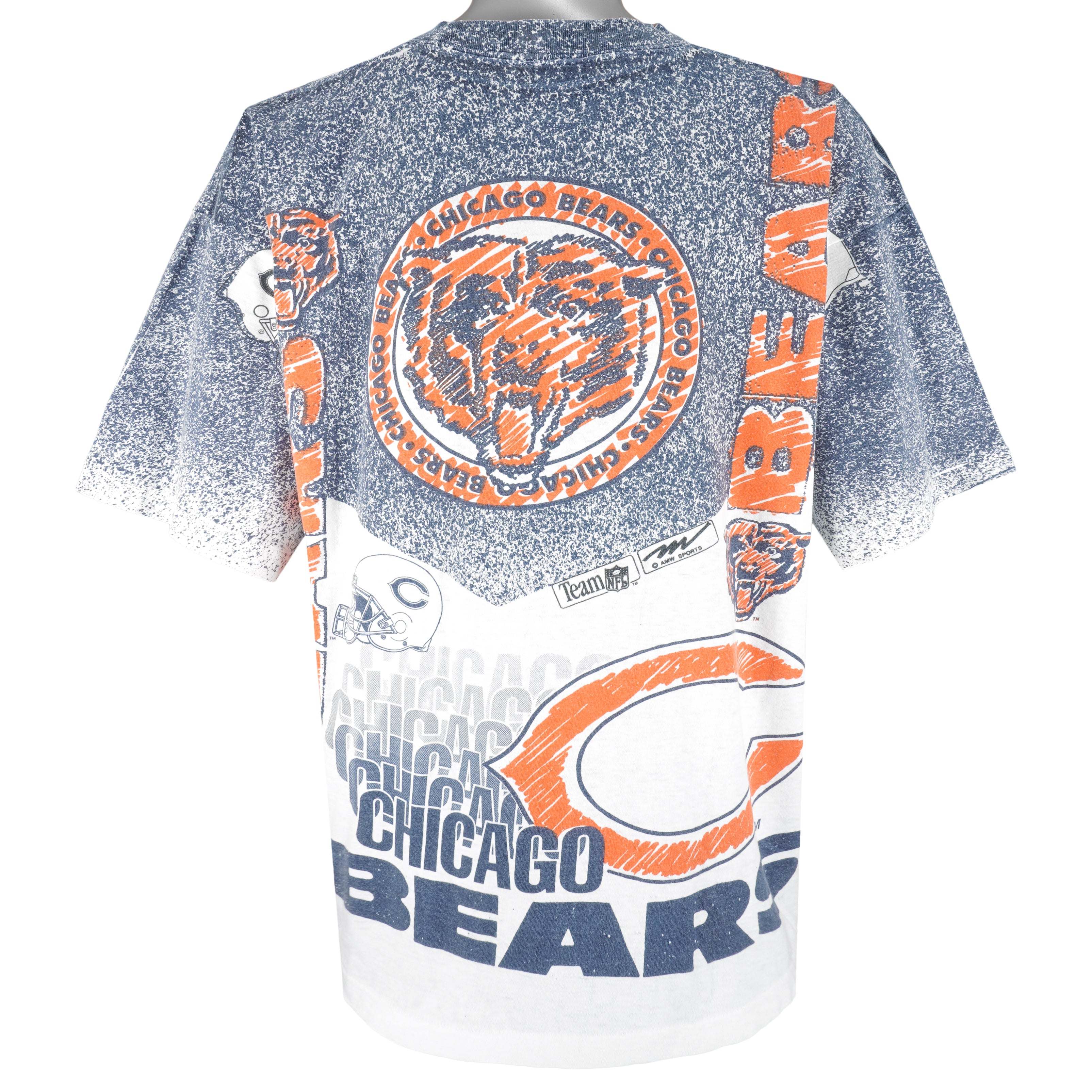 Vintage chicago bears t shirt hotsell