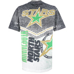 NHL (Magic Johnson T's) - Minnesota North Stars All Over Print T-Shirt 1991 X-Large Vintage Retro Hockey
