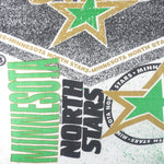 NHL (Magic Johnson T's) - Minnesota North Stars All Over Print T-Shirt 1991 X-Large Vintage Retro Hockey