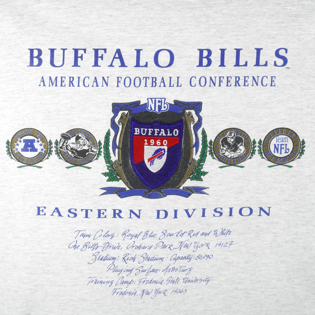 NFL (Nutmeg) - Buffalo Bills Eastern Division T-Shirt 1990s X-Large Vintage Retro Football