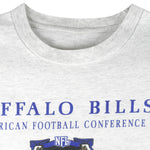NFL (Nutmeg) - Buffalo Bills Eastern Division T-Shirt 1990s X-Large Vintage Retro Football