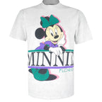 Disney (Sherrys) - Minnie Mouse Florida Single Stitch T-Shirt 1990s Medium Vintage Retro