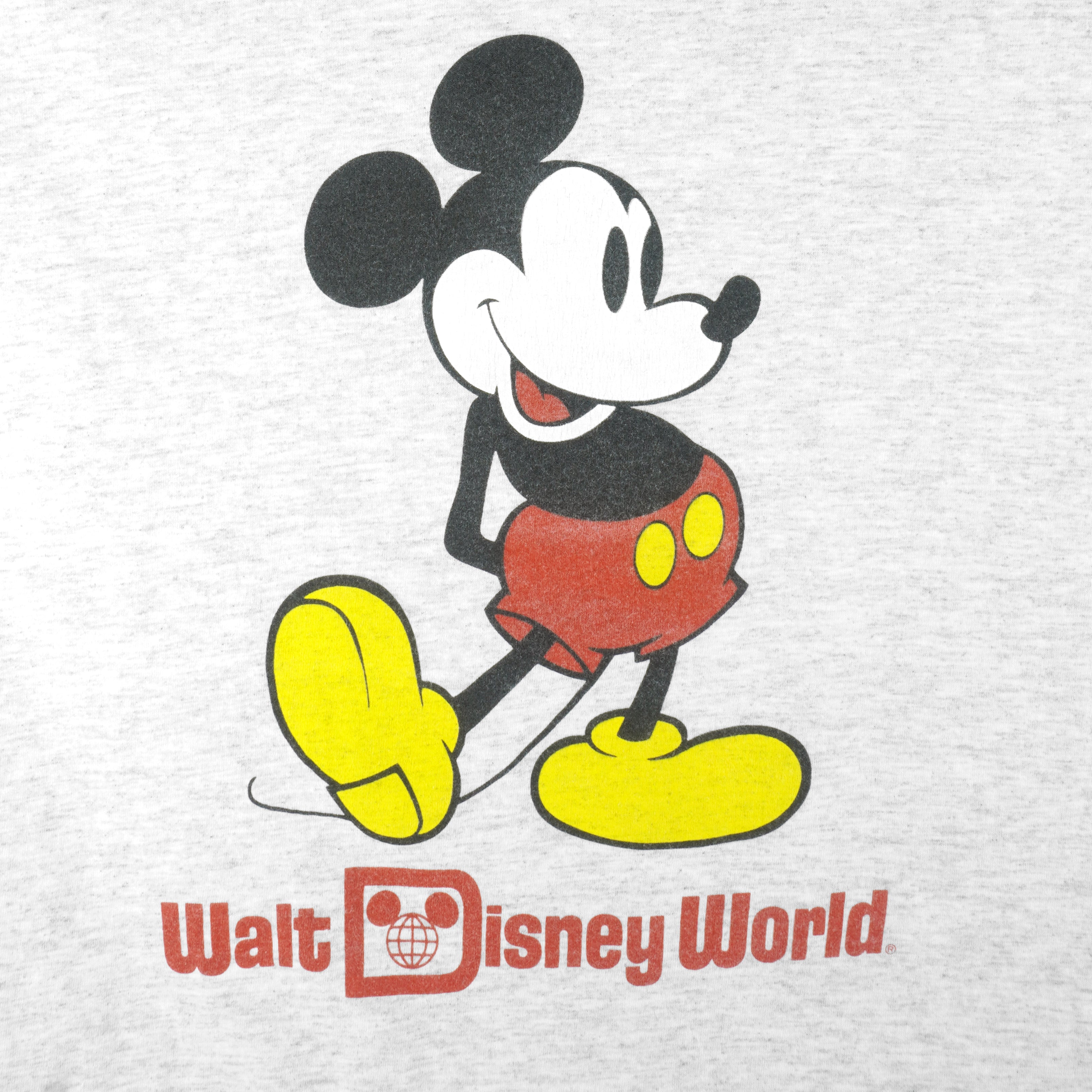 Disney - Mickey Mouse Walt Disney World T-Shirt 1980s X-Large Vintage Retro