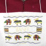 Vintage (Fabec) - Banff Canada 1/4 Zip Sweatshirt 1990s Large Vintage Retro