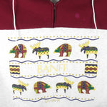 Vintage (Fabec) - Banff Canada 1/4 Zip Sweatshirt 1990s Large Vintage Retro