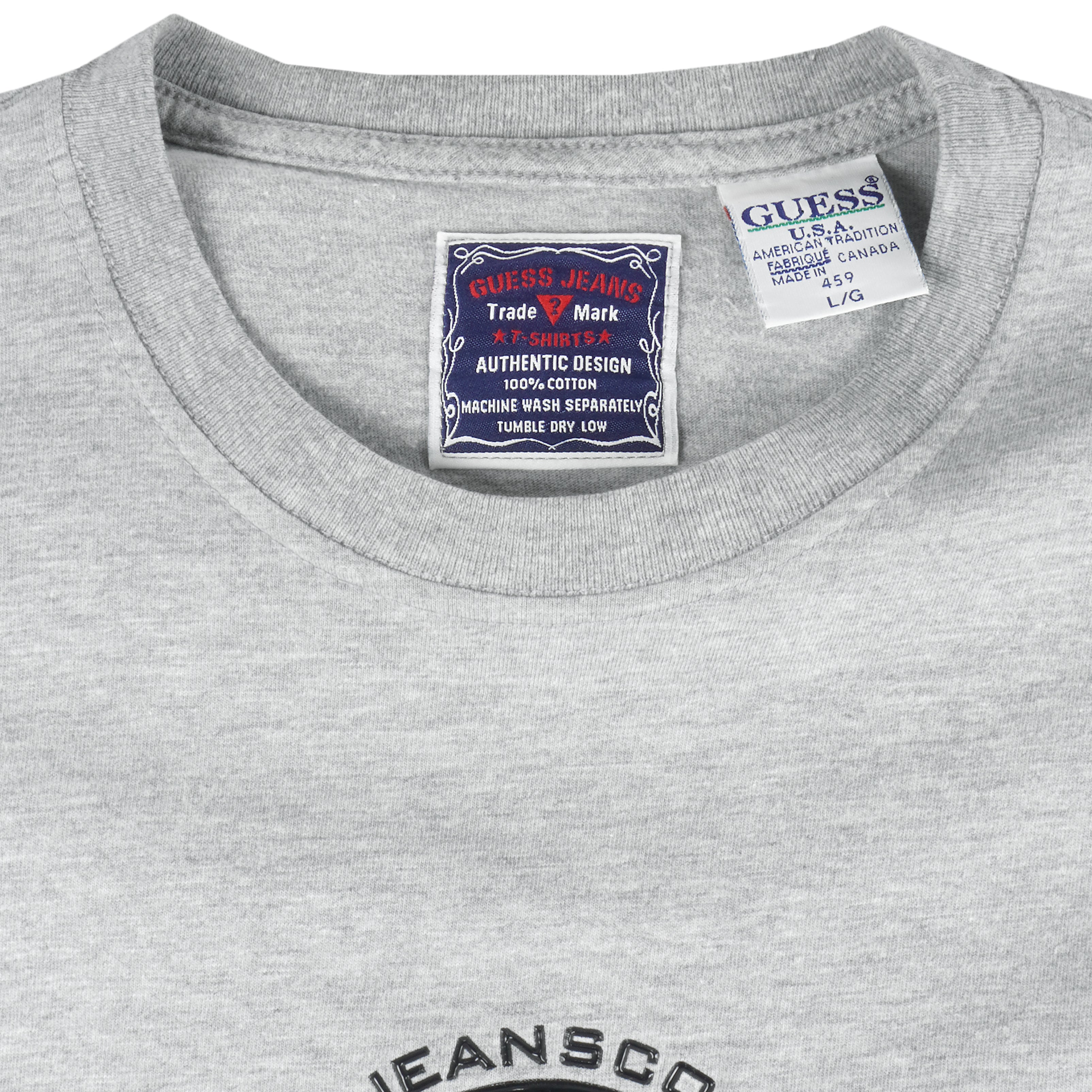 Guess - Guess Jeans Company Spell Out T-Shirt 1990s Medium