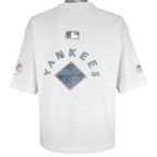 MLB (Campri) - New York Yankees Caricature T-Shirt 1990s Large Vintage Retro Baseball