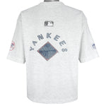 MLB (Campri) - New York Yankees Caricature T-Shirt 1990s Large Vintage Retro Baseball