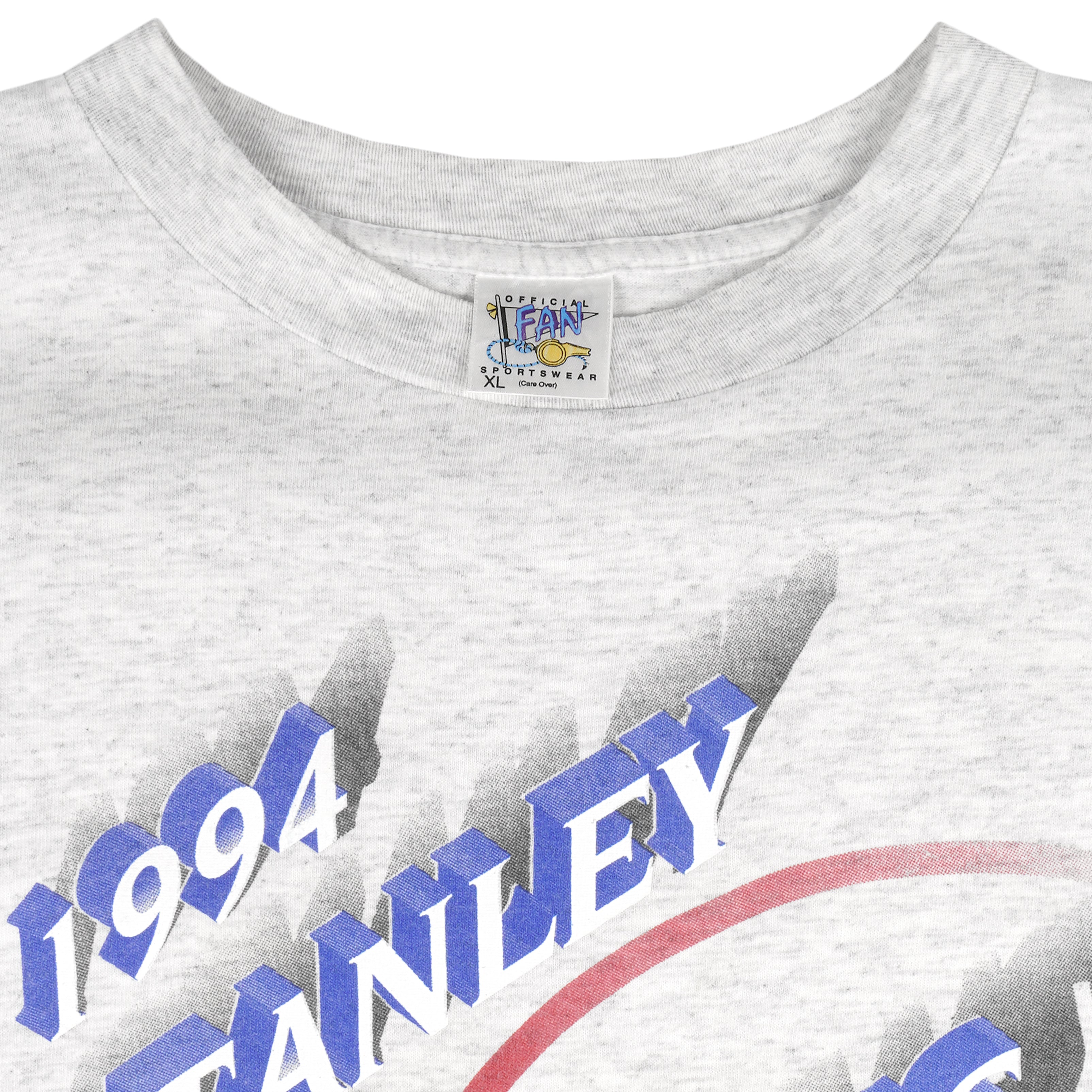 NHL (Official Fan) - New York Rangers Stanley Cup Champions T-Shirt 1994 X-Large Vintage Retro Hockey