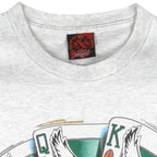 NFL (Shirt Xplosion) - Philadelphia Eagles Wild Cards Caricature T-Shirt 1995 X-Large Vintage Retro Football