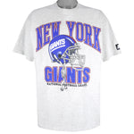 Starter - New York Giants Helmet Single Stitch T-Shirt 1995 Large Vintage Retro Football
