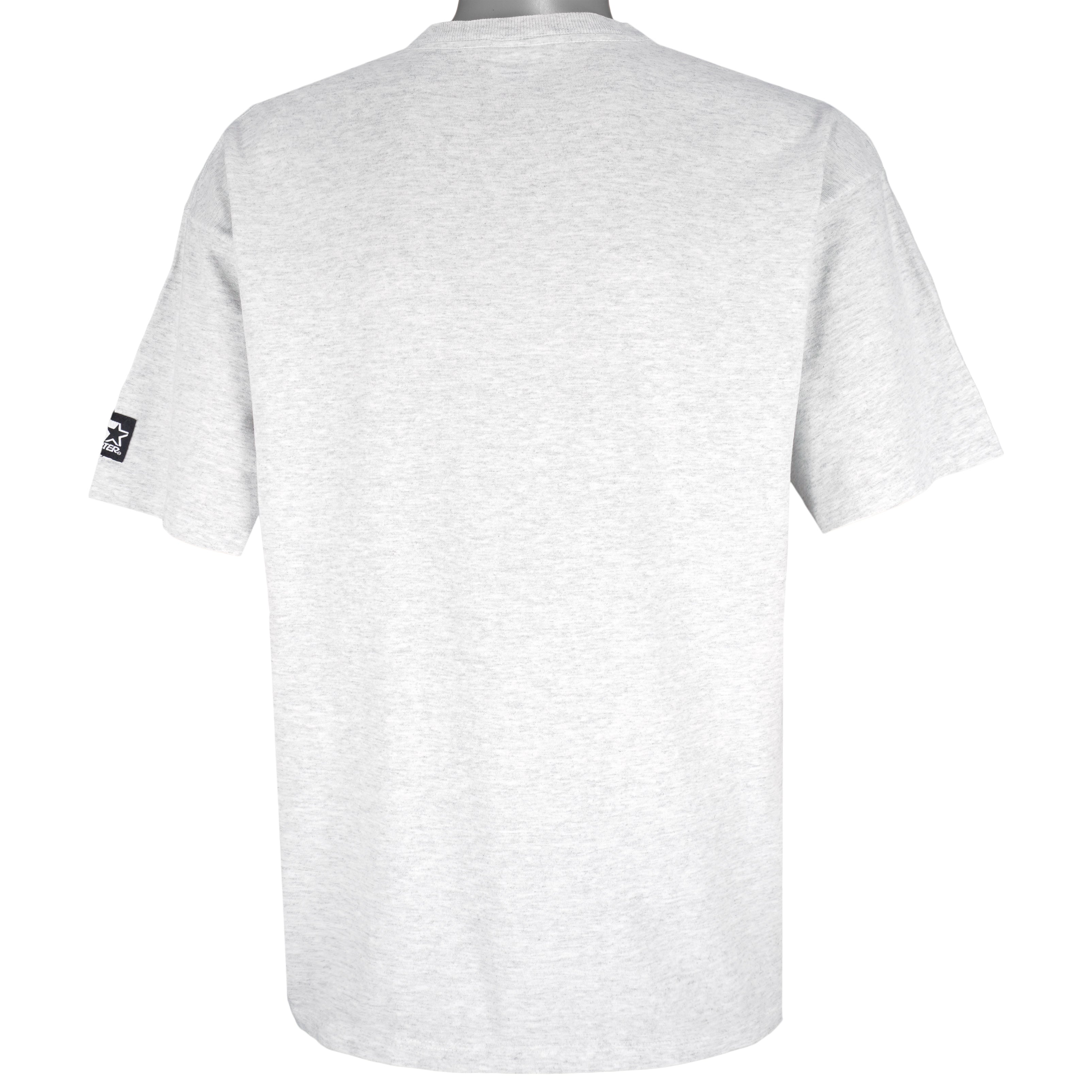 Starter - New York Giants Helmet Single Stitch T-Shirt 1995 Large Vintage Retro Football