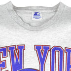 Starter - New York Giants Helmet Single Stitch T-Shirt 1995 Large Vintage Retro Football