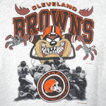 NFL (Artex) - Cleveland Browns X Taz Winning Is The Only Thing Sweatshirt 1992 X-Large Vintage Retro Football