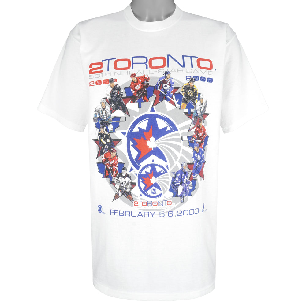 NHL (Pro Player) - Toronto 50th NHL All-Star Game Deadstock T-Shirt 2000 Large Vintage Retro Hockey