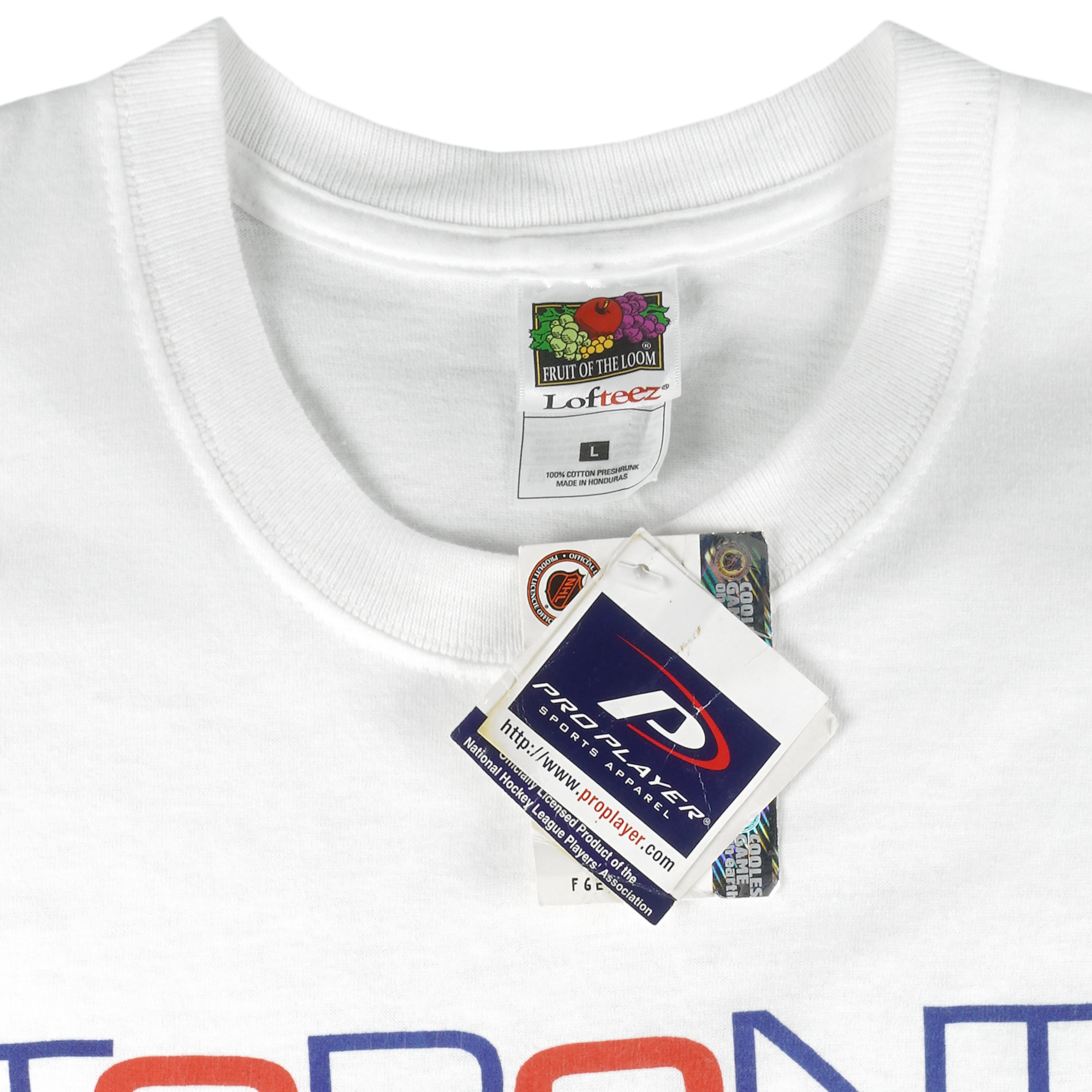 NHL (Pro Player) - Toronto 50th NHL All-Star Game Deadstock T-Shirt 2000 Large Vintage Retro Hockey