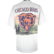 NFL (Salem) - Chicago Bears X Animal Single Stitch T-Shirt 1990s XX-Large Vintage Retro Football