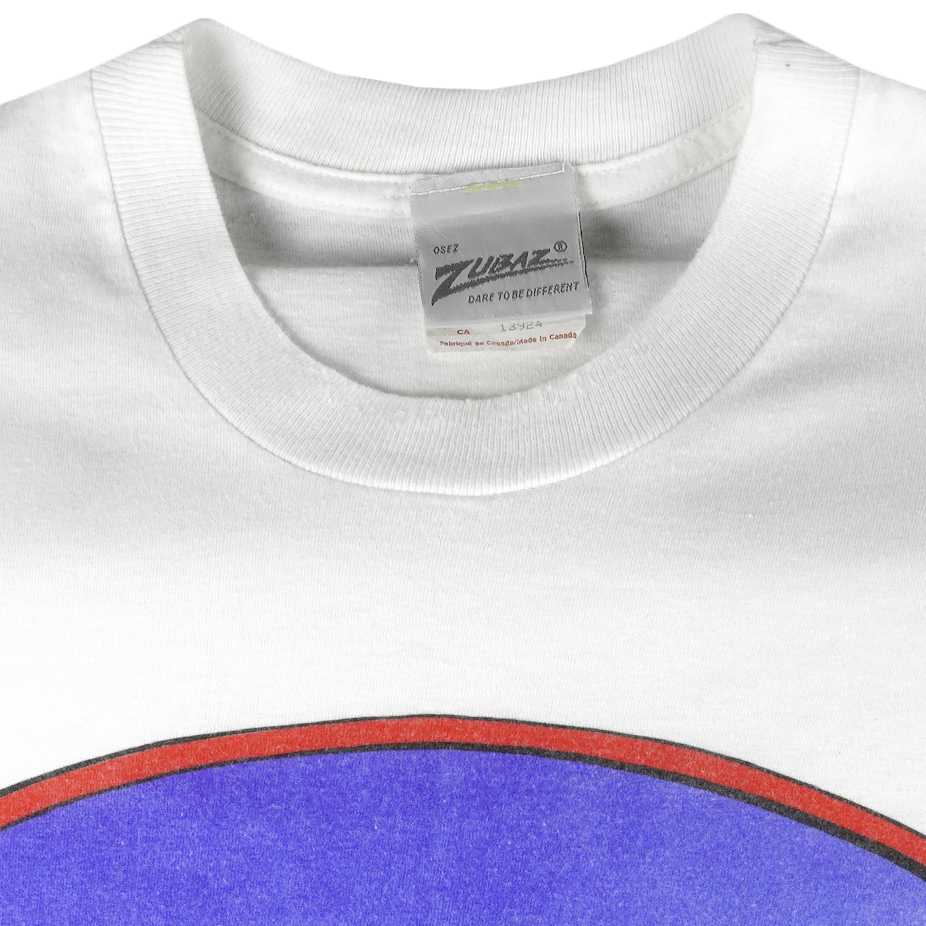 NFL (Zubaz) - Buffalo Bills Single Stitch T-Shirt 1990s X-Large Vintage Retro Football