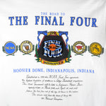 NCAA (Nutmeg Mills) - The Road To Final Four Basketball 1991 Large Vintage Retro Basketball College