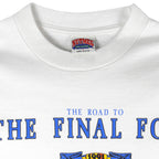 NCAA (Nutmeg Mills) - The Road To Final Four Basketball 1991 Large Vintage Retro Basketball College