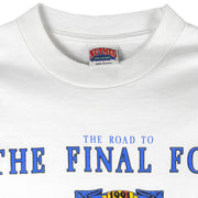 NCAA (Nutmeg Mills) - The Road To Final Four Basketball 1991 Large Vintage Retro Basketball College