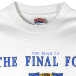 NCAA (Nutmeg Mills) - The Road To Final Four Basketball 1991 Large Vintage Retro Basketball College