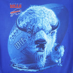 NFL (Pro Player) - Buffalo Bills X Animal Single Stitch T-Shirt 1990s X-Large Vintage Retro Football