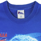 NFL (Pro Player) - Buffalo Bills X Animal Single Stitch T-Shirt 1990s X-Large Vintage Retro Football