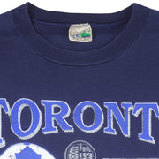 NHL (Waves) - Toronto Maple Leafs Big Logo T-Shirt 1990s Medium Vintage Retro Hockey