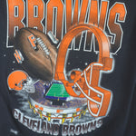 NFL (Pure Masic) - Cleveland Browns Helmet T-Shirt 1994 Large Vintage Retro Football