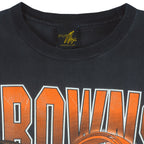 NFL (Pure Masic) - Cleveland Browns Helmet T-Shirt 1994 Large Vintage Retro Football