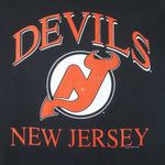 NHL  - New Jersey Devils Big Logo T-Shirt 1993 X-Large Vintage Retro Hockey