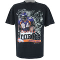 NFL - Denver Broncos Shannon Sharpe T-Shirt 1999 Large Vintage Retro Football